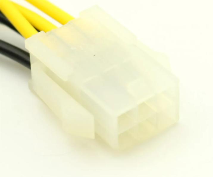 1x 1ft 6 Pin 12V Power Extension Cable Male to Female EPS P4 ATX Motherboard CPU