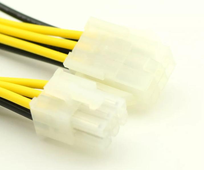 1x 1ft 6 Pin 12V Power Extension Cable Male to Female EPS P4 ATX Motherboard CPU