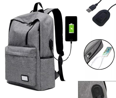 1x External USB Charging Port Interface Adapter Data Charging Cable for Backpack