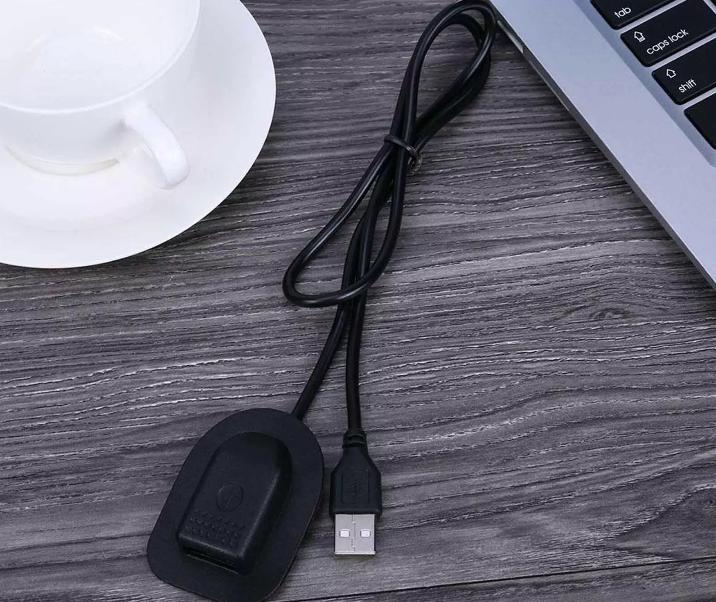 1x External USB Charging Port Interface Adapter Data Charging Cable for Backpack