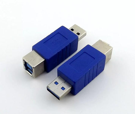1x Super speed USB 3 0 Type A Male to USB 3 0 Type B Female Connector Adapter