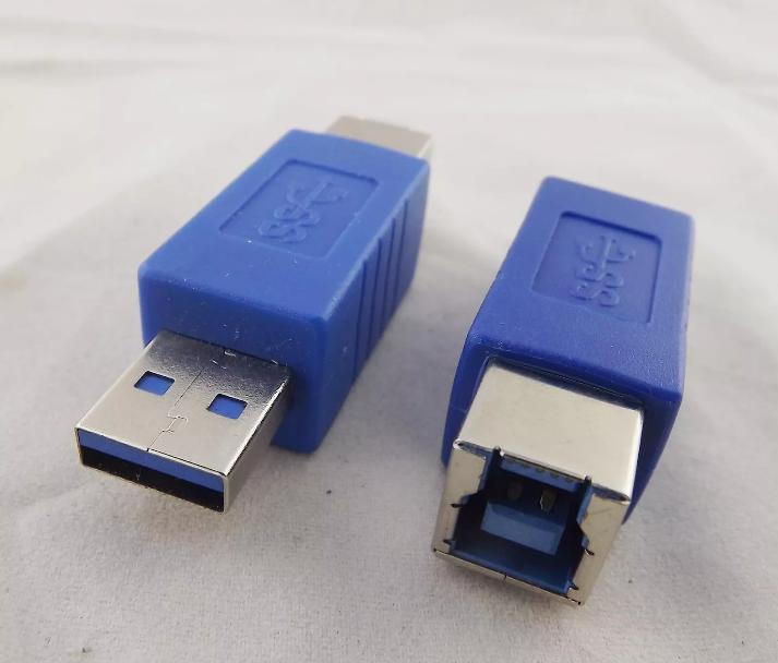 1x Super speed USB 3 0 Type A Male to USB 3 0 Type B Female Connector Adapter