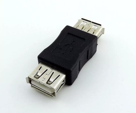 1x USB 2 0 A Female Jack to 2 0 A Female Coupler OTG Adapter Connector Converter