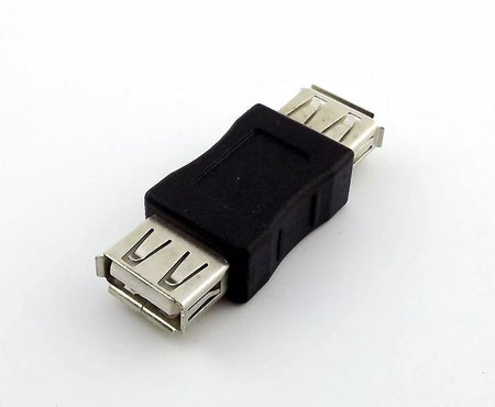 1x USB 2 0 A Female Jack to 2 0 A Female Coupler OTG Adapter Connector Converter