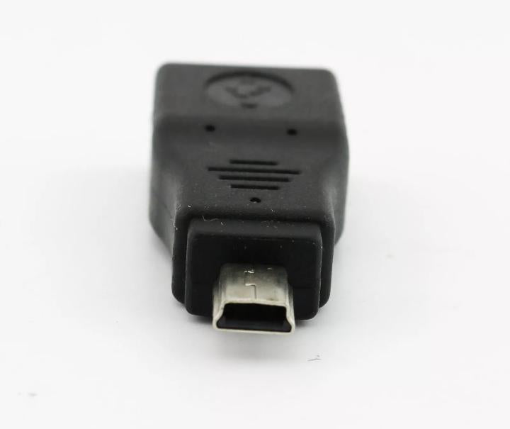 1x USB 2 0 A Female to Mini USB B 5 Pin Plug Male OTG Converter Adapter Straight