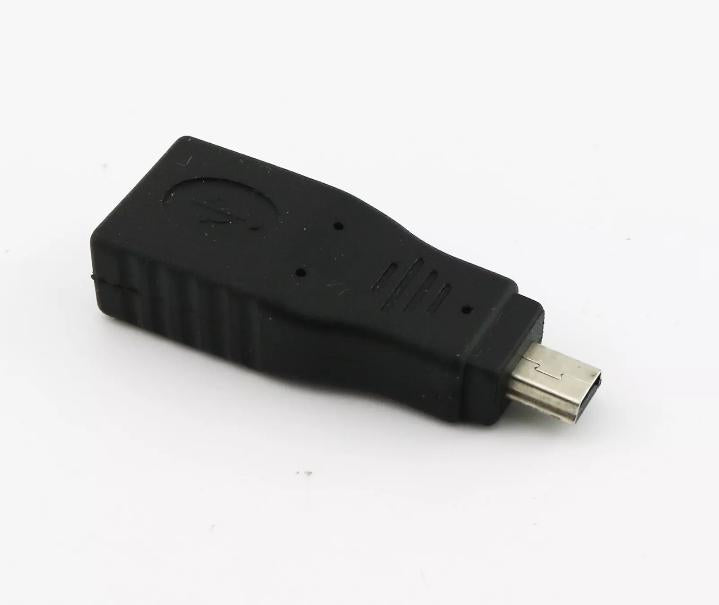 1x USB 2 0 A Female to Mini USB B 5 Pin Plug Male OTG Converter Adapter Straight