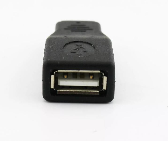 1x USB 2 0 A Female to Mini USB B 5 Pin Plug Male OTG Converter Adapter Straight