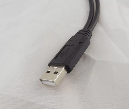 1x USB 2 0 A Male To Dual USB Female Jack Y Splitter Hub Power Adapter Cable 1FT