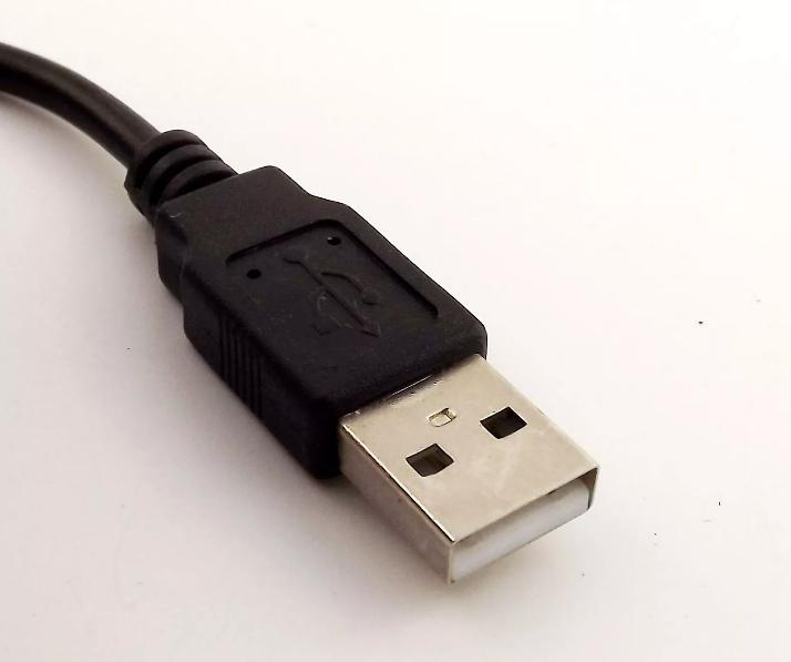 1x USB 2 0 A Male to 90 Degree Right Angle Mini USB Male Data Charging Cable 1FT