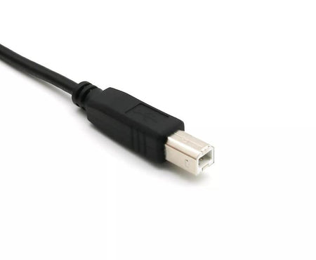 1x USB 2 0 B Female Socket Panel Mount to Male Plug Printer Extension Cable 3FT