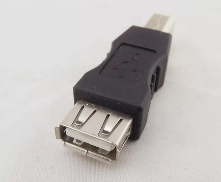 1x USB 2 0 Type A Female to USB B Male Plug Printer Scanner Adapter Connector