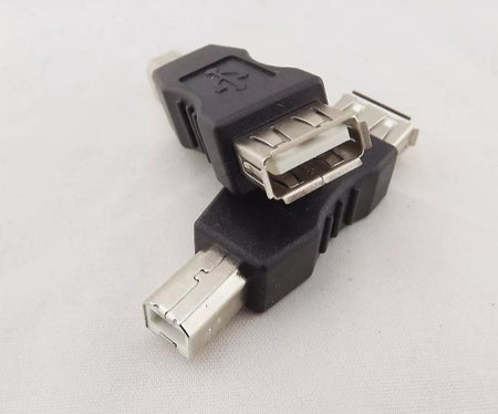 1x USB 2 0 Type A Female to USB B Male Plug Printer Scanner Adapter Connector