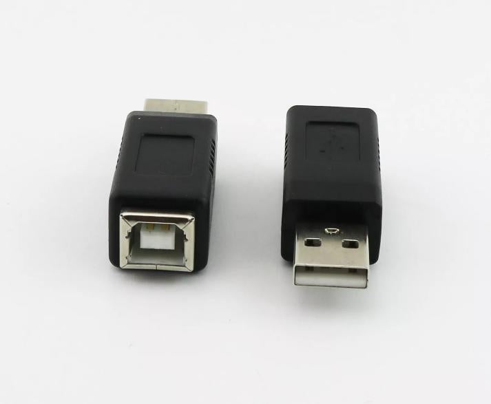 1x USB 2 0 Type A Male To Printer Type B Female Jack Converter Adapter Connector