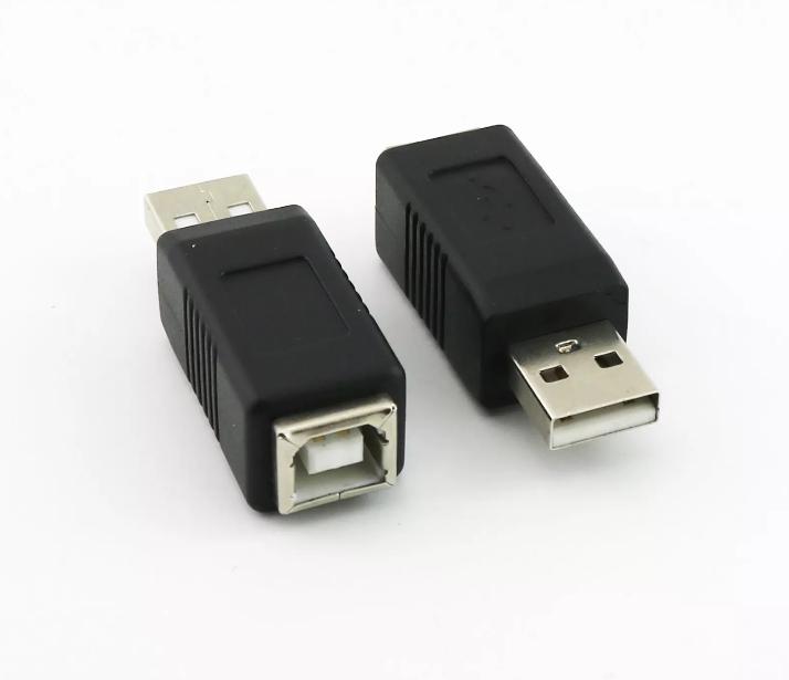 1x USB 2 0 Type A Male To Printer Type B Female Jack Converter Adapter Connector