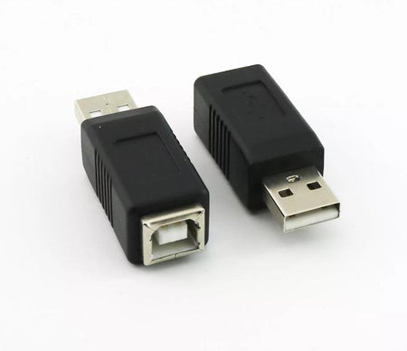 1x USB 2 0 Type A Male To Printer Type B Female Jack Converter Adapter Connector