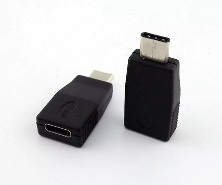1x USB 3 1 Type C Male Plug to Female Jack Data Charge Sync Connector Adapter