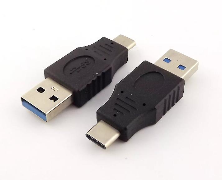 1x USB 3 1 Type C Male Plug to USB 3 0 A Male Data Charge Sync Converter Adapter