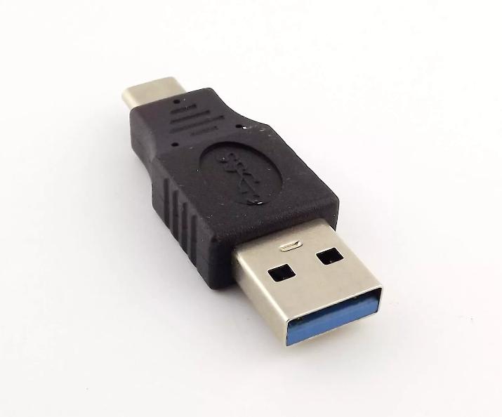 1x USB 3 1 Type C Male Plug to USB 3 0 A Male Data Charge Sync Converter Adapter