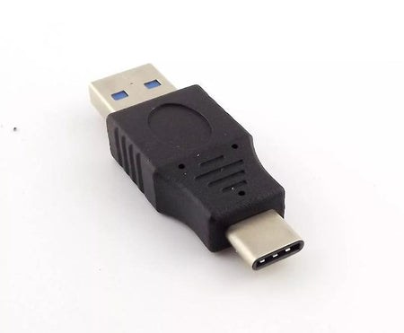 1x USB 3 1 Type C Male Plug to USB 3 0 A Male Data Charge Sync Converter Adapter
