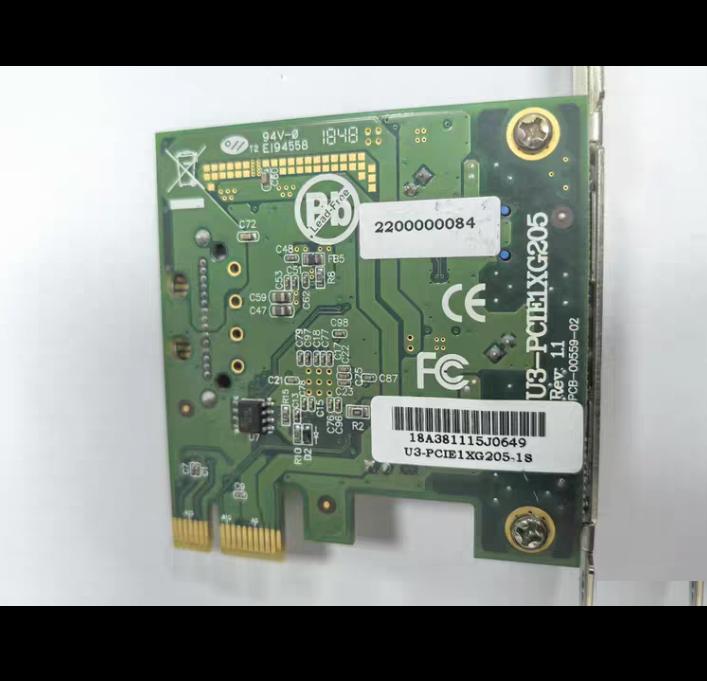 2 U3-PCIE1XG205 Rev1 1