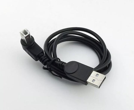 2x USB 2 0 A Male to USB B Male Left Angle Printer Cable Scanner Cord Black 3ft