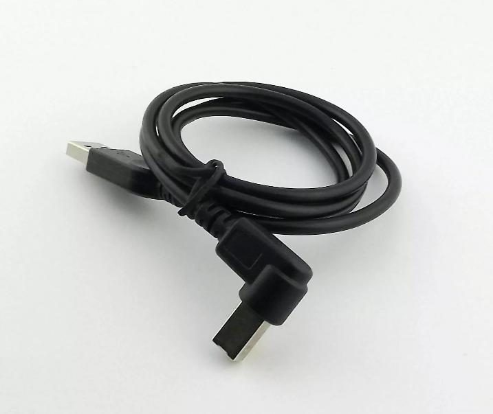 2x USB 2 0 A Male to USB B Male Right Angle Printer Cable Scanner Cord Black 3ft