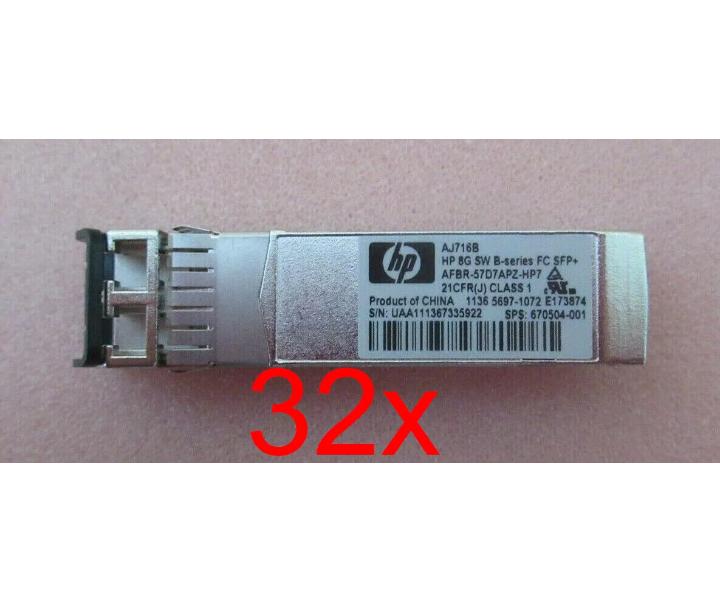 B-Series 670504-001 AFBR-57D9AMZ-HP7 AJ716B 8Gbps