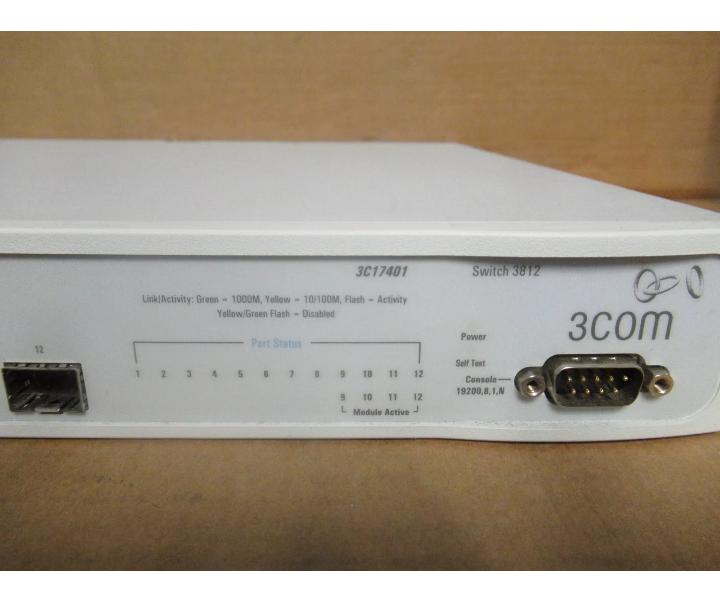 12-Port 3COM 3C17401
