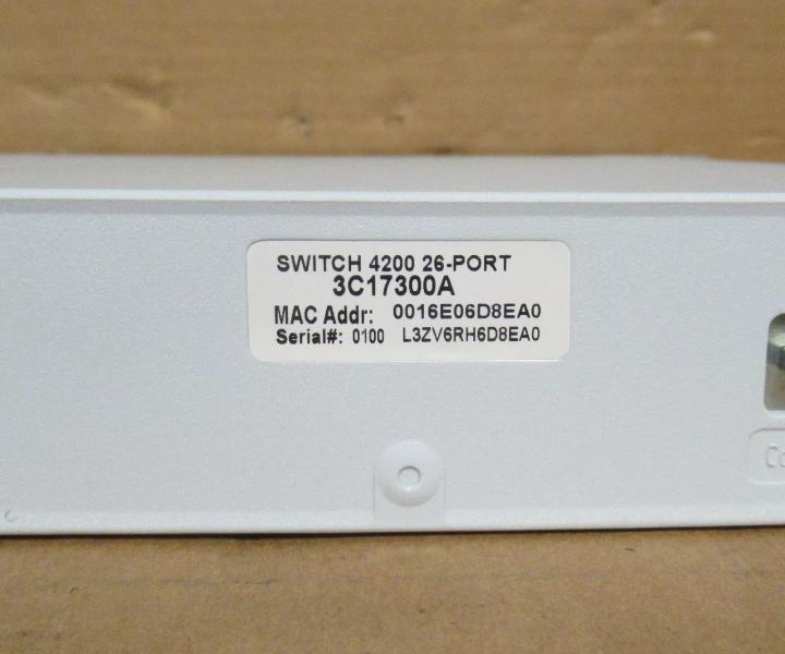 26-Port 3COM 3C17300A