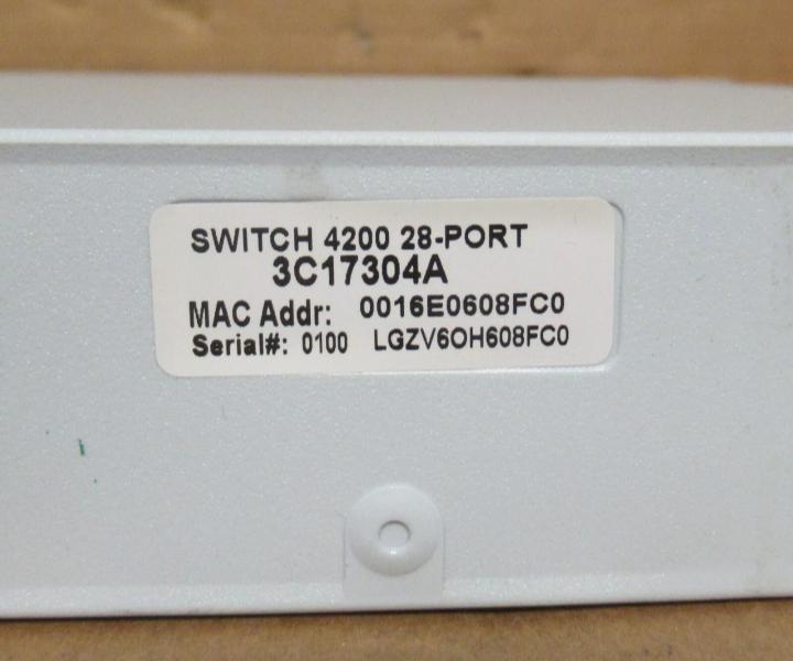28-Port 3COM 3C17304A