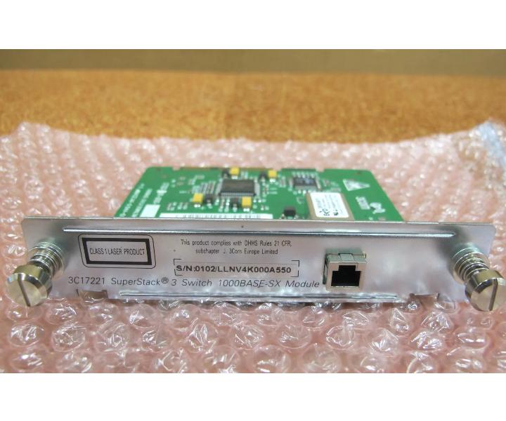 1000BASE-SX 1722-160-000 3Com 3C17221
