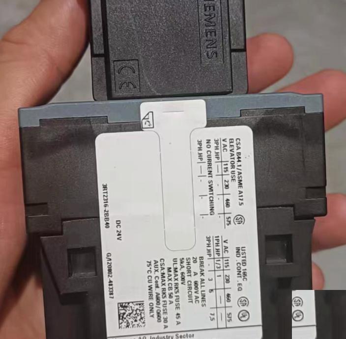 3RT2316-2BB40 Dc24v 1 3RH2911-2FC22 1 3RT2916-1CB00 12 150