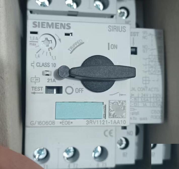 3RV1121-1AA10 1 1-1 6A 4 200 5-1