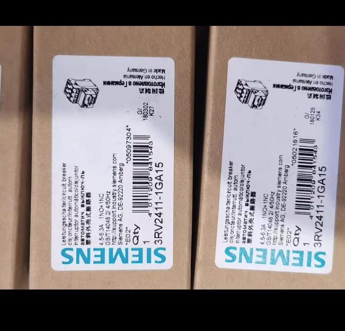 3RV2411-1GA15 4 5-6 3A 1NO 1NC 7
