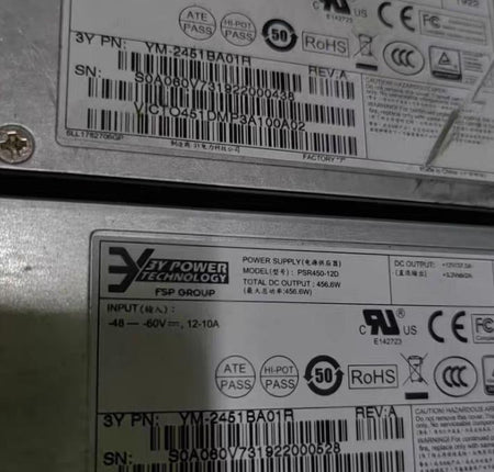3Y Power Technology      PSR450-12D