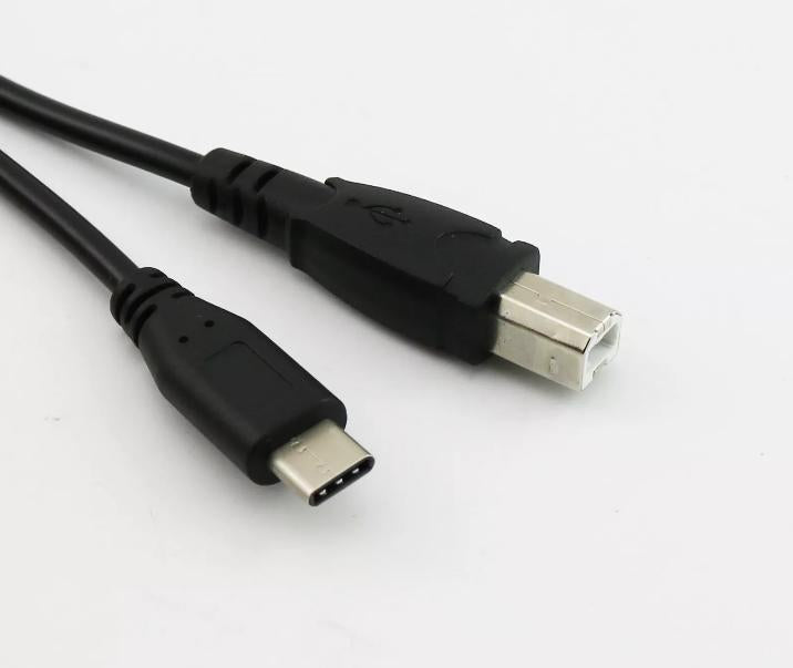 3ft USB 3 1 Type C Male to USB 2 0 B Male Data Cable for Phone Printer Hard Disk