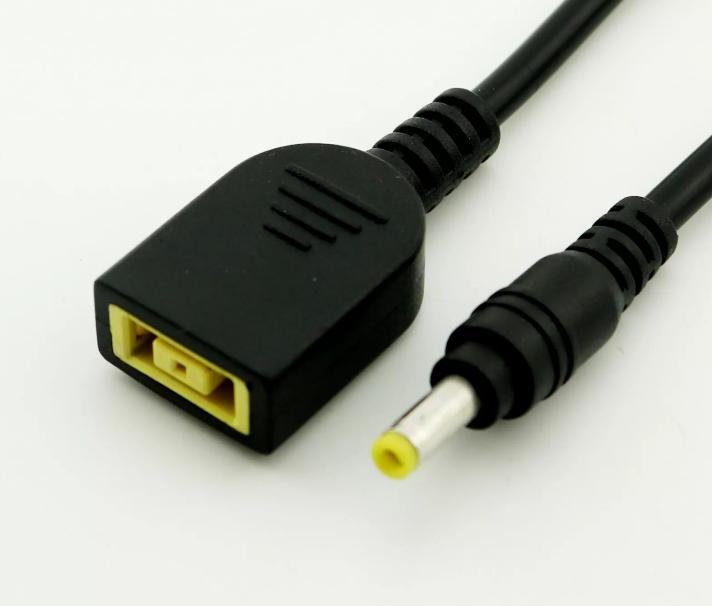 4 0x 1 7mm Male to Charger Converter Cable Adapter For Lenovo ThinkPad X1 Carbon