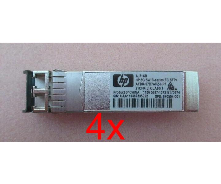 B-Series 670504-001 AFBR-57D9AMZ-HP7 AJ716B 8Gbps