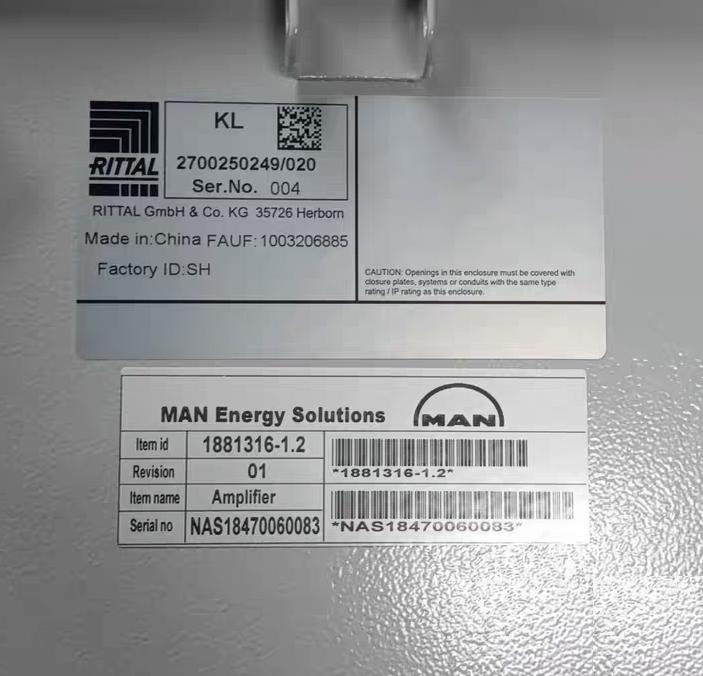 53 MAN Energy Solutions 1881359-2 PCB MAN Energy Solutions 1881359-2 PCB