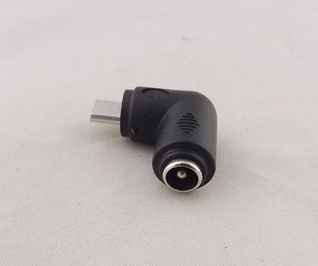 5 5mm x 2 1mm Female to Micro USB 5 Pin Male Right Angle DC Power Supply Adapter