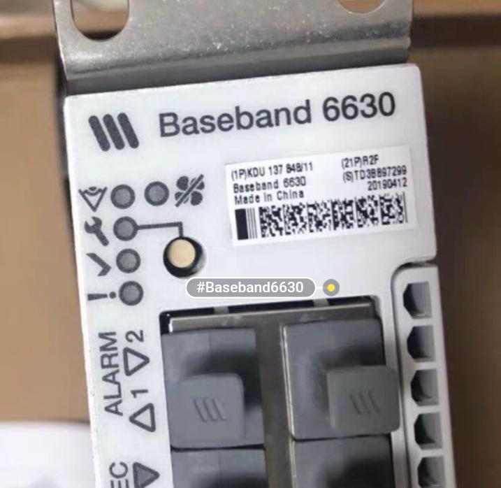 6630    5G      Baseband6630 KDV 127 621 11 KDU 1370848 11