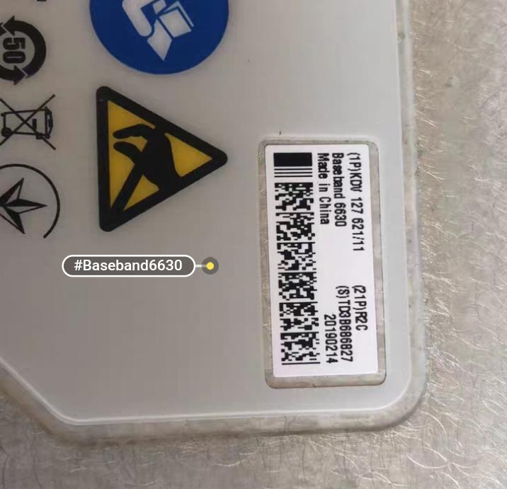 6630    5G      Baseband6630 KDV 127 621 11 KDU 1370848 11