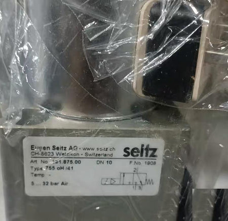 68 Eugen Seitz AG 755 oH 41 5-32bar -40℃ 60℃ Eugen Seitz AG 755 oH 41 5-32bar -40℃ 60℃