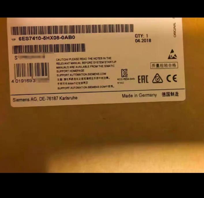 6ES7410-5HX08-0AB0 CPU410 31500