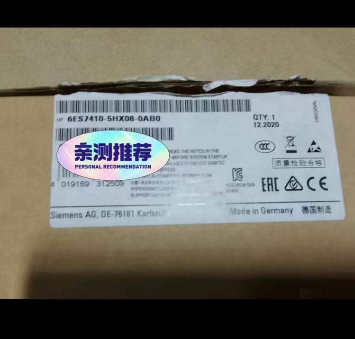 6ES7410 5HX08 0AB0 2020 12