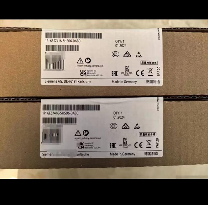 6ES7416-5HS06-0AB0 CPU416 2024 1 55000