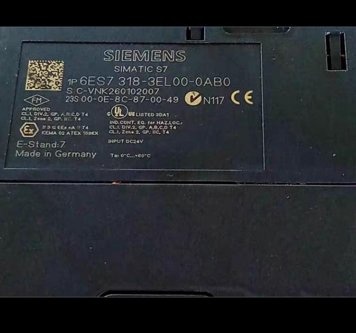 6ES7 318-3EL00-0AB0 CPU 6ES7318-3EL00-0AB0