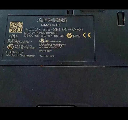 6ES7 318-3EL00-0AB0 CPU 6ES7318-3EL00-0AB0