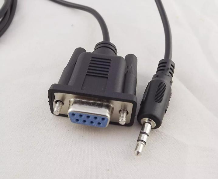 6Ft DB9 9 Pin Female To 3 5mm Male TRS Stereo Serial Data Converter Cable 1 8M