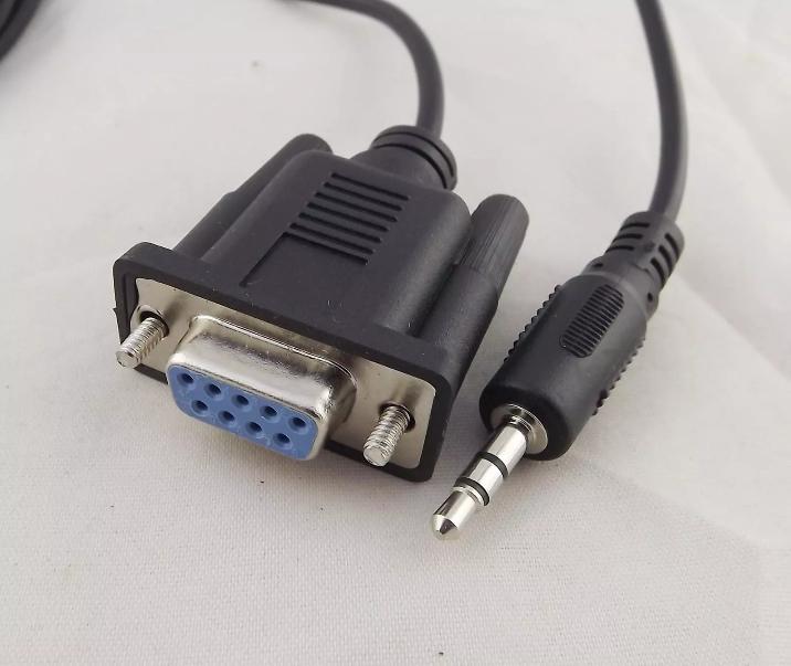 6Ft DB9 9 Pin Female To 3 5mm Male TRS Stereo Serial Data Converter Cable 1 8M